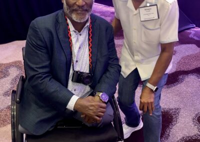 Simeon Fowler and Keynote Speaker Col Gregory Gadson