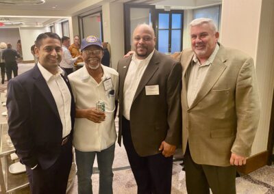 BAC's Amar Patel and Simeon Fowler with SourceAmerica’s Lawrence Adkins and John Saddler, BAC