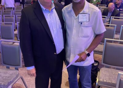 Richard Belden and Simeon Fowler at the Grassroots Conference