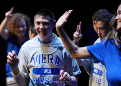Students performing on stage at the BAC 12th Annual Performing Arts Showcase.