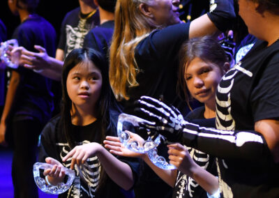 Space Coast Jr., Sr. High School performs "Walking in the Moonlight" at the BAC 12th Annual Performing Arts Showcase at the King Center in Melbourne.
