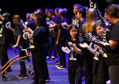Space Coast Jr., Sr. High School performs "Walking in the Moonlight" at the BAC 12th Annual Performing Arts Showcase at the King Center in Melbourne.
