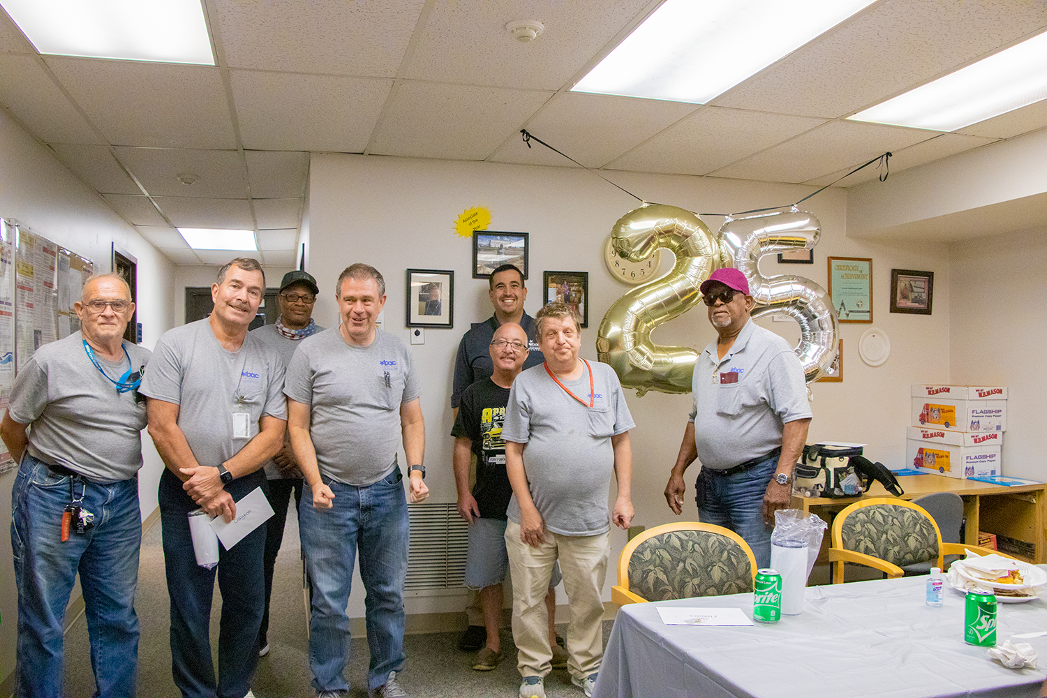 CCSFB Team Celebrating 25 Year Anniversaries