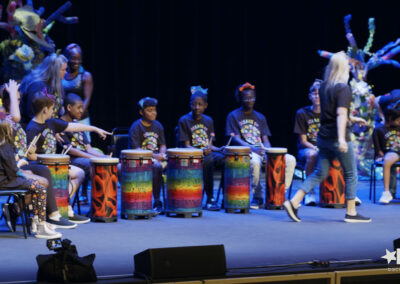 Peformers from BAC's 11th Annual Performing Arts Showcase on Stage at the King Center