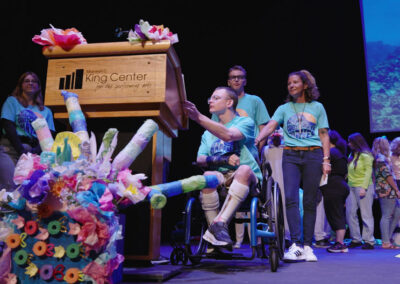 Peformers from BAC's 11th Annual Performing Arts Showcase on Stage at the King Center