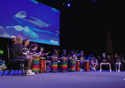 Peformers from BAC's 11th Annual Performing Arts Showcase on Stage at the King Center