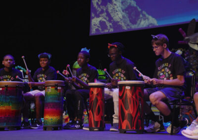 Peformers from BAC's 11th Annual Performing Arts Showcase on Stage at the King Center