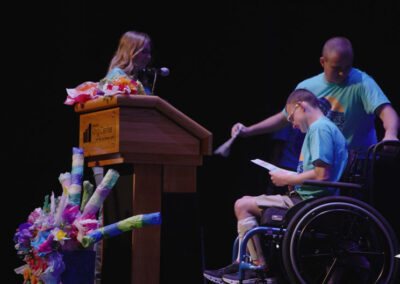 Peformers from BAC's 11th Annual Performing Arts Showcase on Stage at the King Center