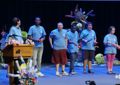 Peformers from BAC's 11th Annual Performing Arts Showcase on Stage at the King Center