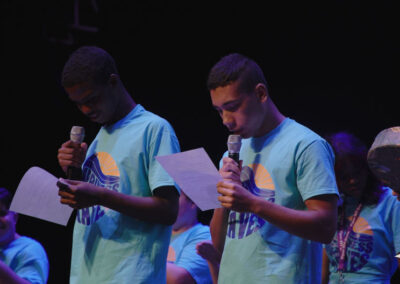 Peformers from BAC's 11th Annual Performing Arts Showcase on Stage at the King Center