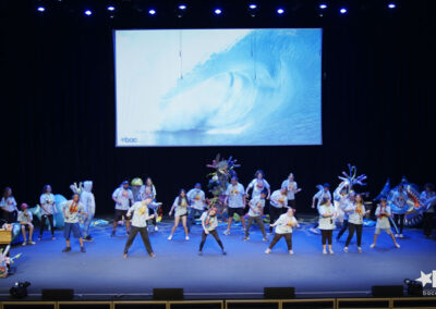 Peformers from BAC's 11th Annual Performing Arts Showcase on Stage at the King Center