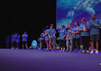 Peformers from BAC's 11th Annual Performing Arts Showcase on Stage at the King Center