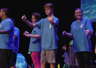 Peformers from BAC's 11th Annual Performing Arts Showcase on Stage at the King Center