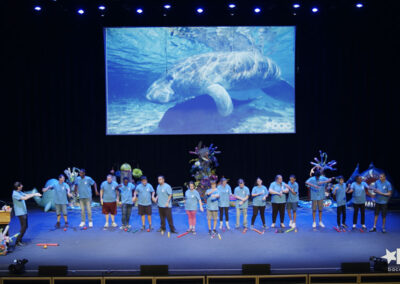 Peformers from BAC's 11th Annual Performing Arts Showcase on Stage at the King Center