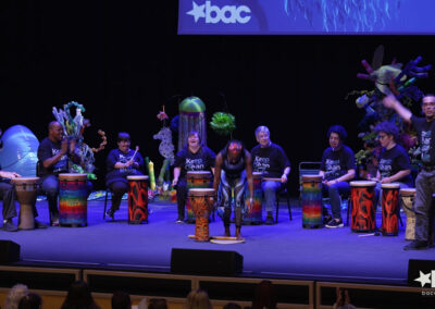 Peformers from BAC's 11th Annual Performing Arts Showcase on Stage at the King Center