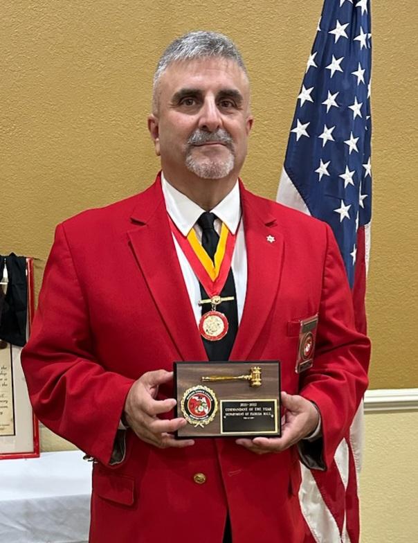 Vinnie Commandant of the year