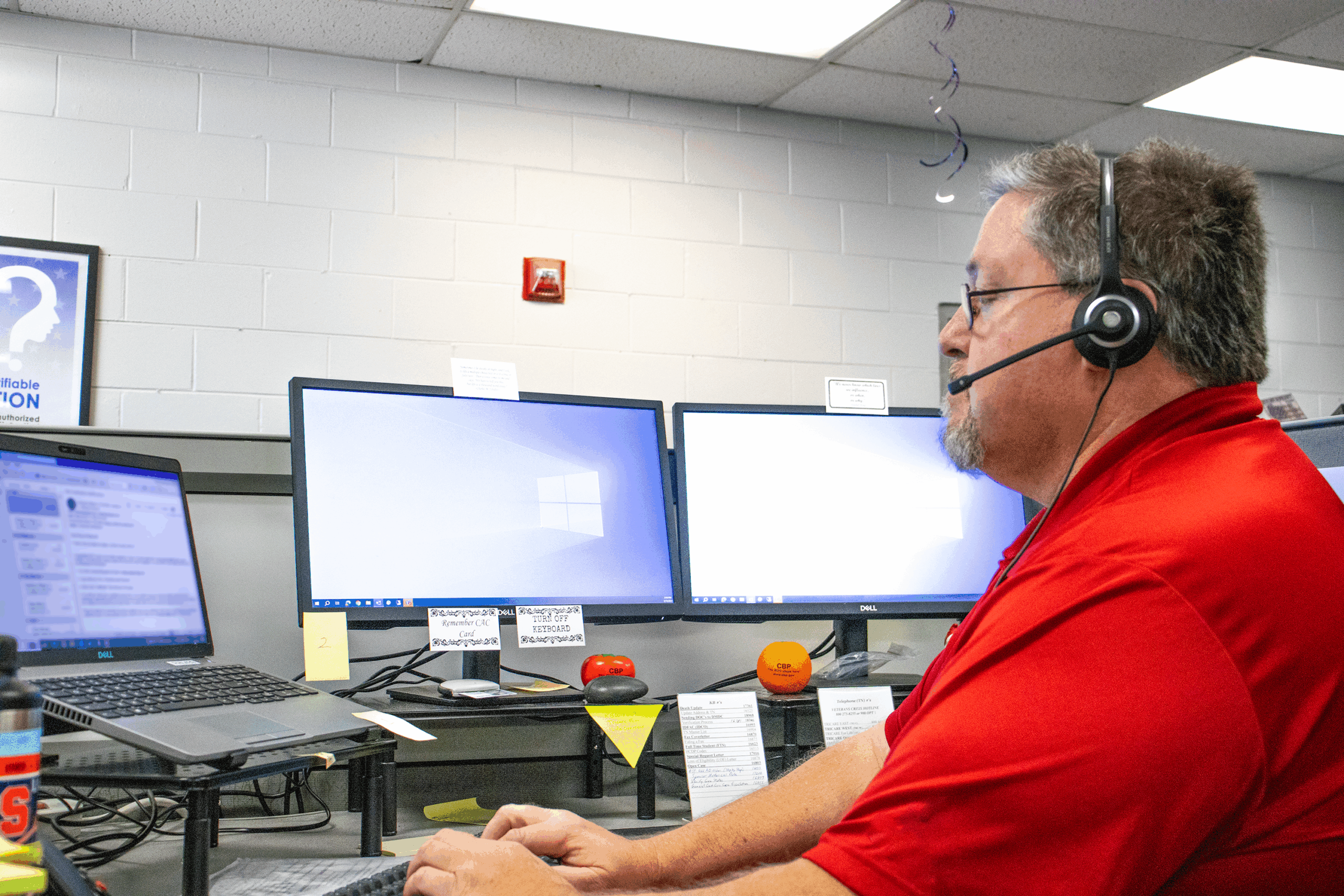 ContactCenter_DMDC_InspiriTec_WayneRosbrook_02_14March24_Small Wayne R. Customer Service Rep. Tier 1 Helpdesk
