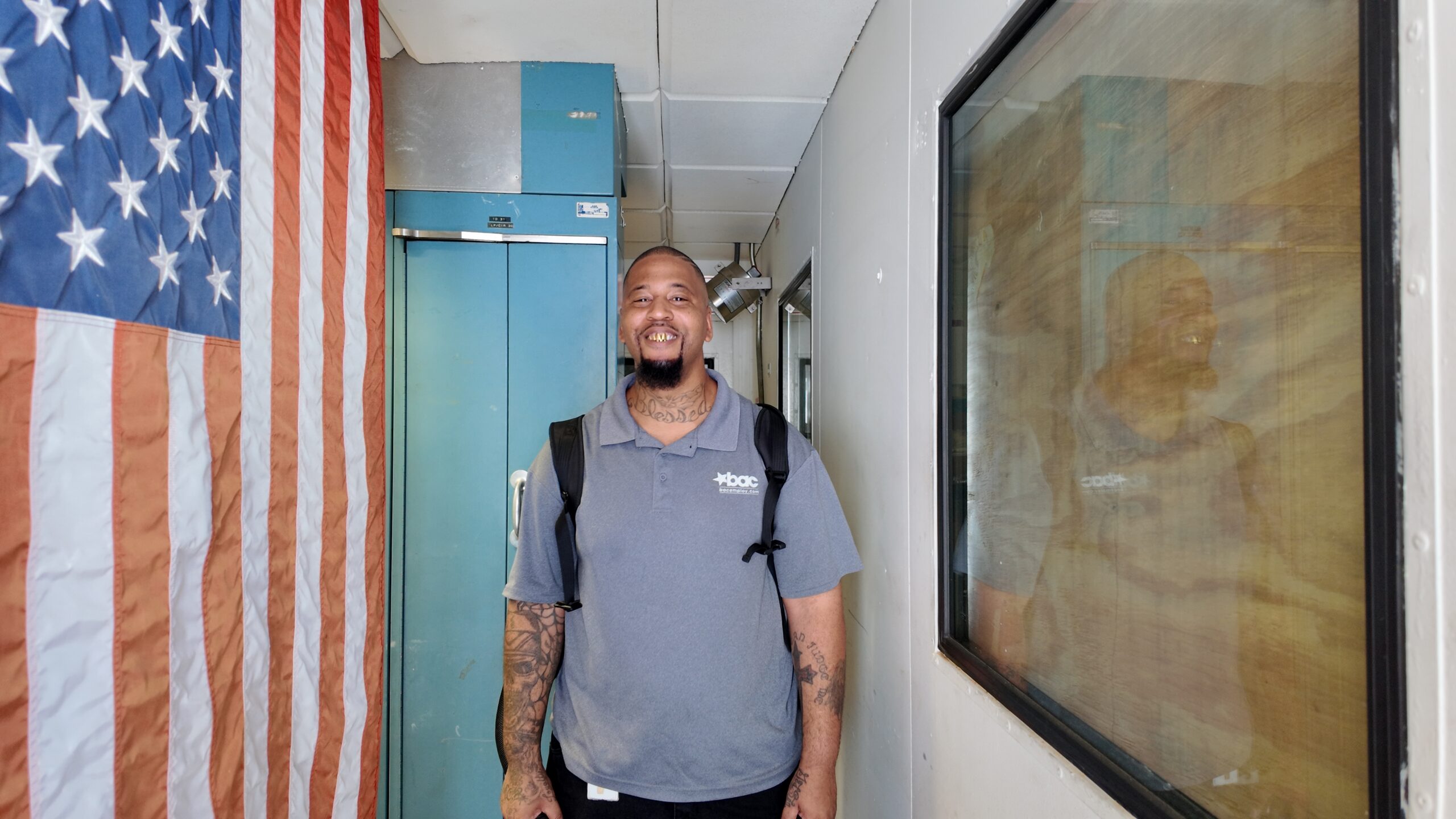 Tory Howard at Kennedey Space Center Crawler Interior