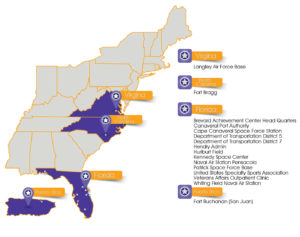 Scope of Operations Map