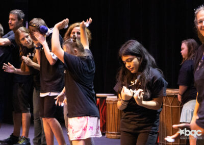 Students and Adults performing in BAC's 10th annual performing arts showcase at the King Center