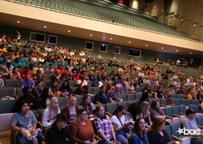 The audience at BAC's 10th annual performing arts showcase at the King Center