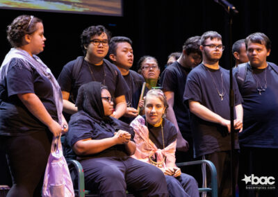 Students and Adults performing in BAC's 10th annual performing arts showcase at the King Center
