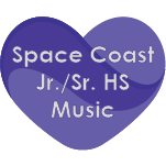 Purple Heart Button Space Coast Music
